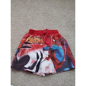 Vintage Y2K The Amazing Spiderman Swim Shorts/Trunks Boys 2T From 2007